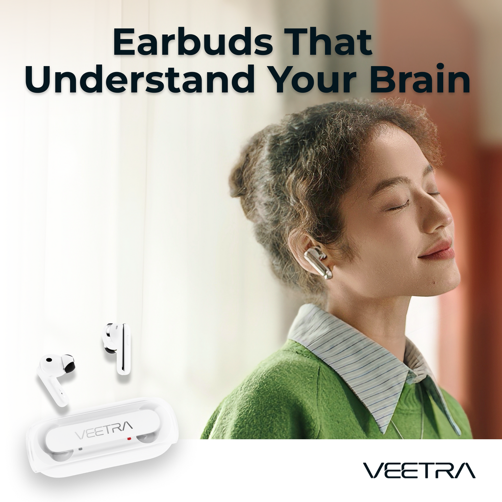 Veetra Alpha EEG AI Earbuds